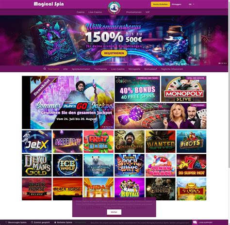 Magical spin casino review